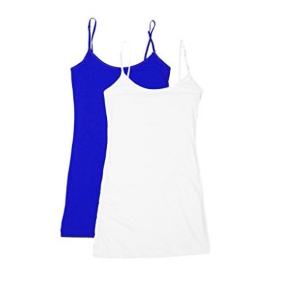 Tops - Bundle of Two Basic Long Length Camies